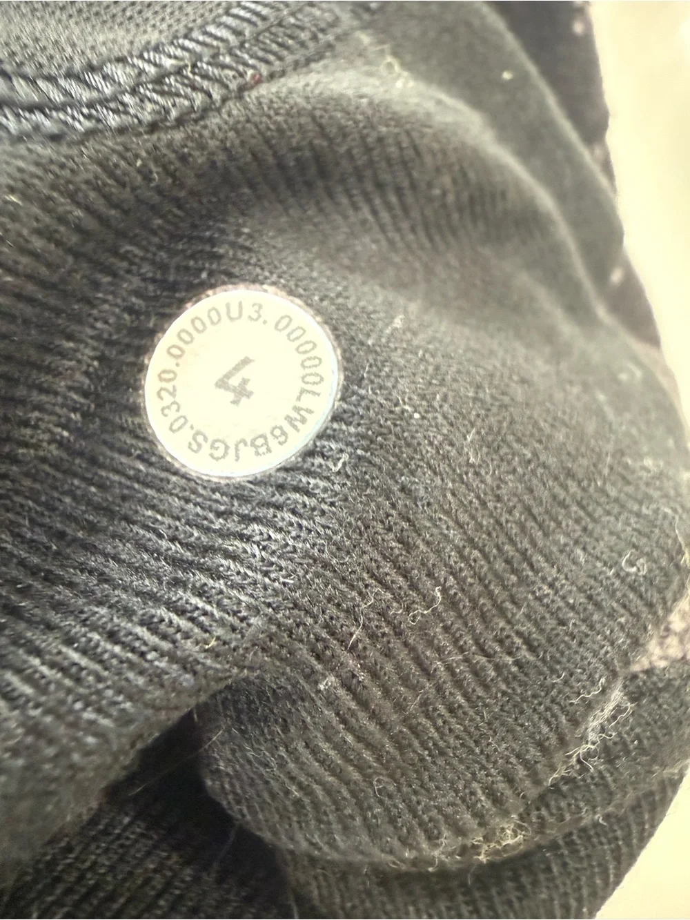 lululemon Ready to Rulu Jogger Black Gray Heritage Camo Print Size 4 Womens